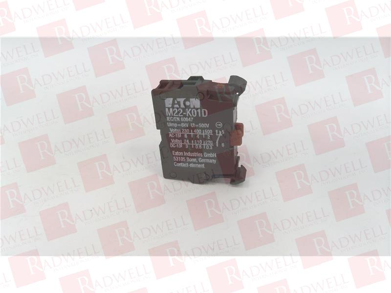 EATON CORPORATION M22-K01D