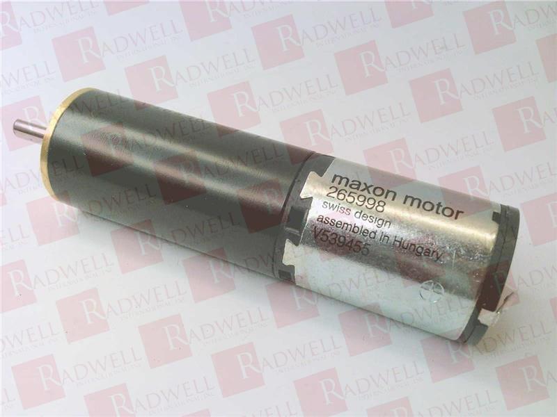 MAXON MOTOR 265998