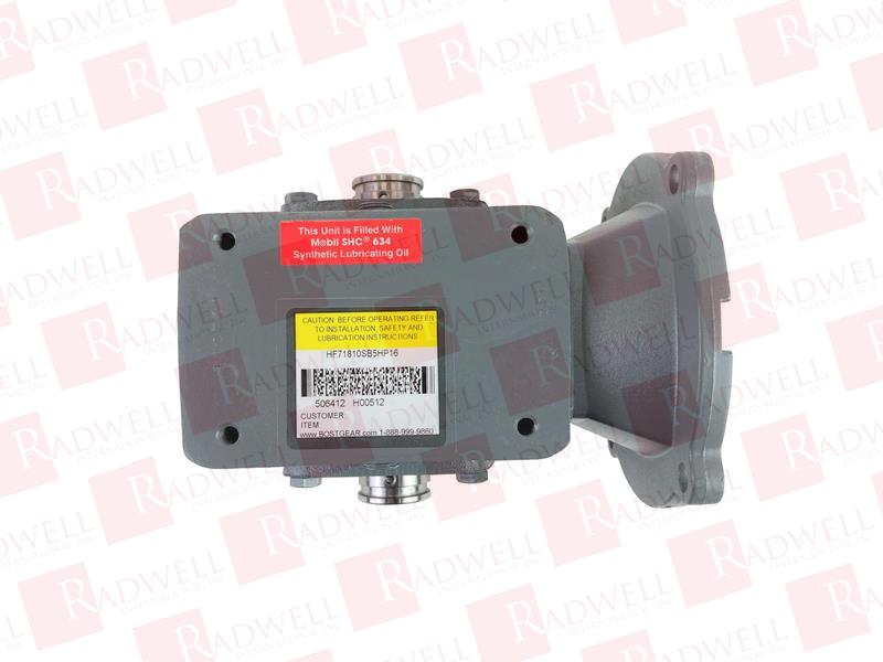 ALTRA INDUSTRIAL MOTION HF71810SB5HP16