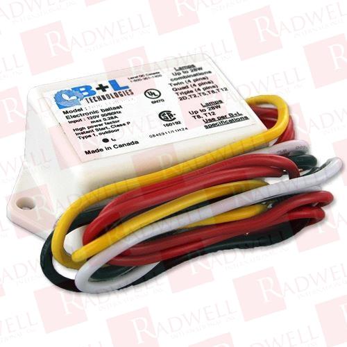 347V INSTANT START ELECTRONIC BALLAST, UP TO 28WATT, PLASTIC CASING, SIDE LEAD