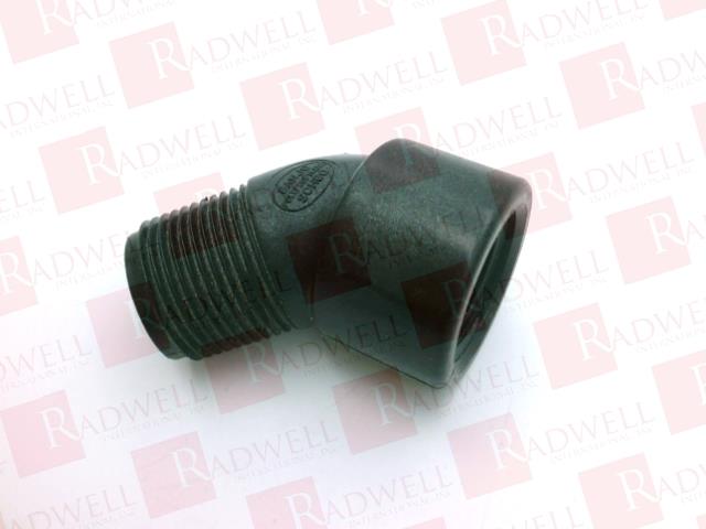 FITTING, POLYPROPYLENE PIPE: 1-1/4 IN, PP, 150 PSI, 70 DEG F