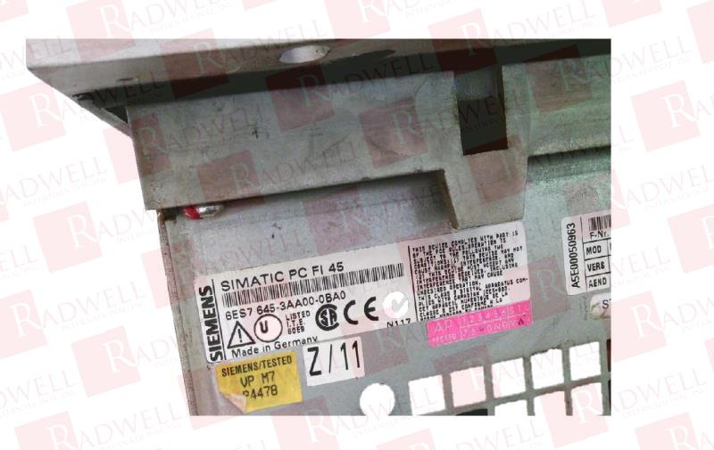 SIEMENS 6ES7645-3AA00-0BA0