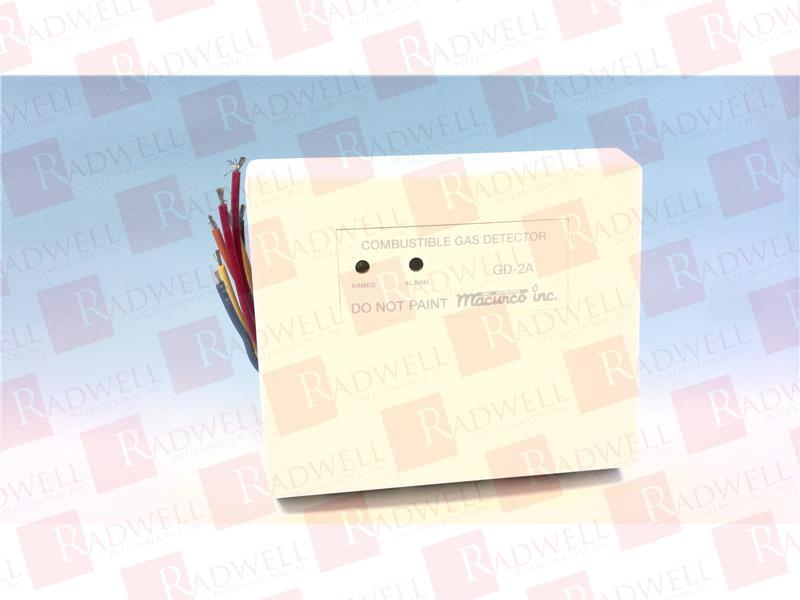 GD-2A - METHANE & PROPANE - COMBUSTIBLE GAS DETECTOR FOR USE WITH FIRE ALARM/BURGLARY CONTROL PANELS