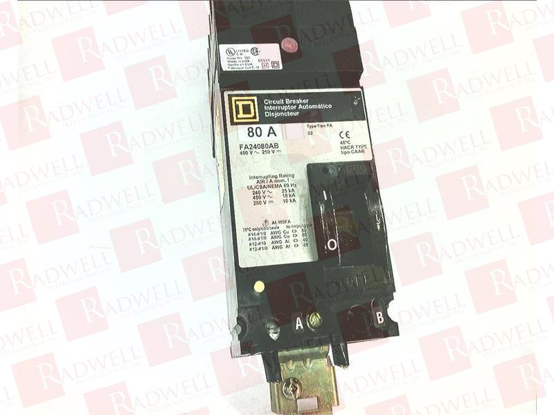 SCHNEIDER ELECTRIC FA24080AB