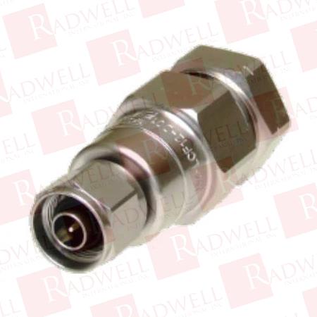CONNECTOR, COAXIAL CABLE, 1/2IN CABLE SIZE, FOAM DIELECTRIC, N MALE, STRAIGHT, POLYMER CLAW AND COMPRESSION SEALING