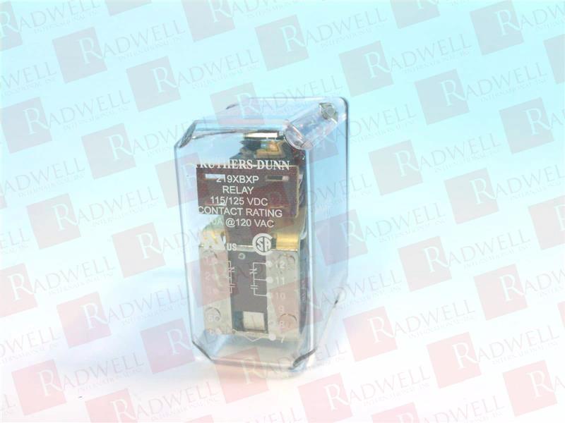 STRUTHERS DUNN RELAYS 219XBXP-115/125VDC