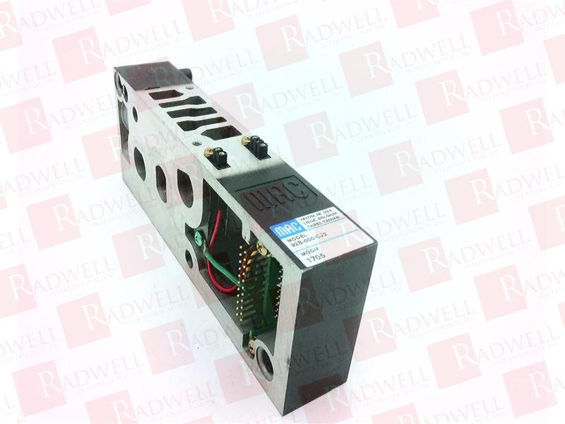 MAC VALVES INC 92B-00-CJ2