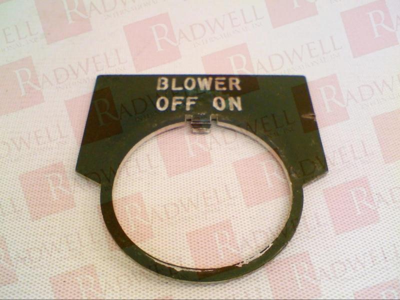 ALLEN BRADLEY 800T-X59E-BLOWER-OFF-ON