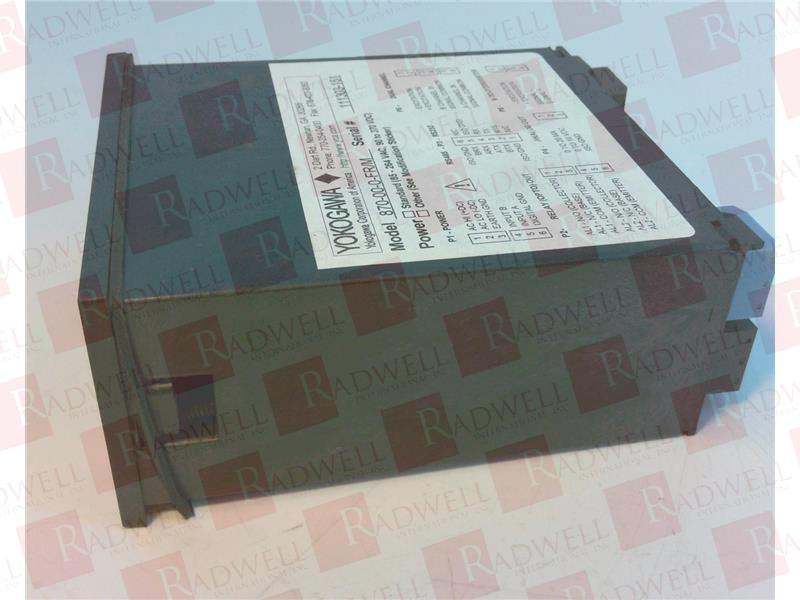 YOKOGAWA 870-00-0-FR/M