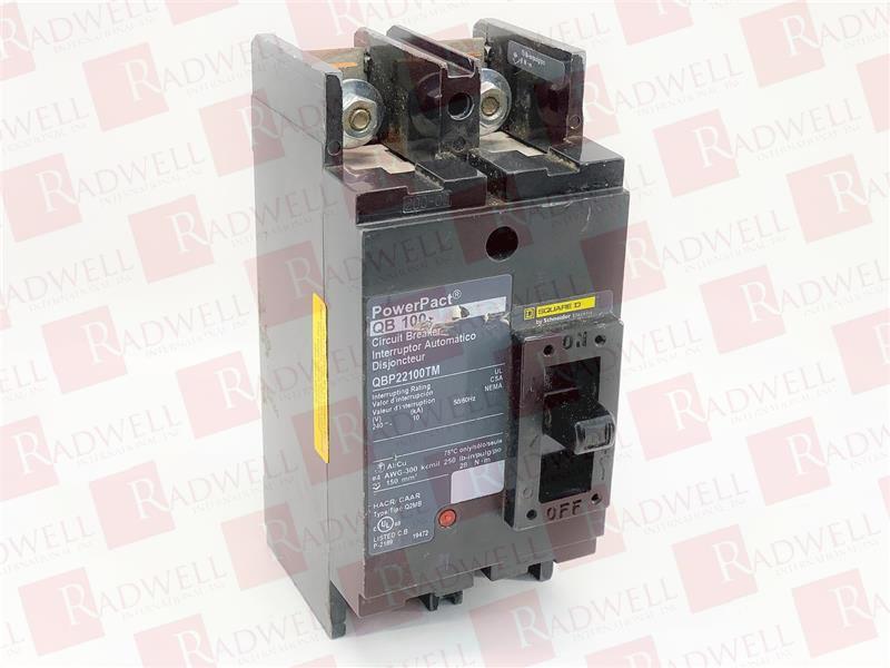 SCHNEIDER ELECTRIC QBP22100TM