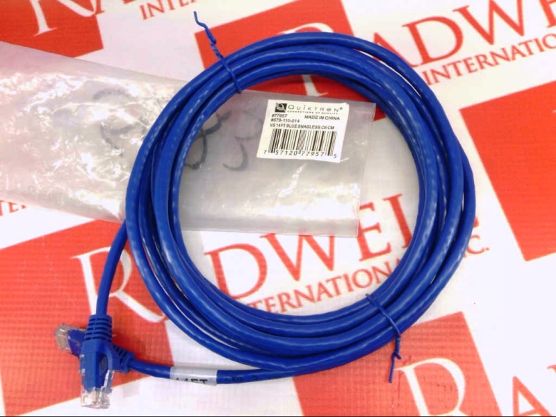 CORDSET 14FT BLUE SNAGLESS
