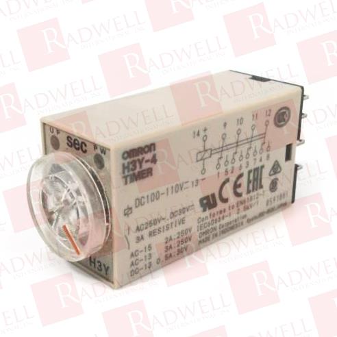 OMRON H3Y-4 DC100-110 30S