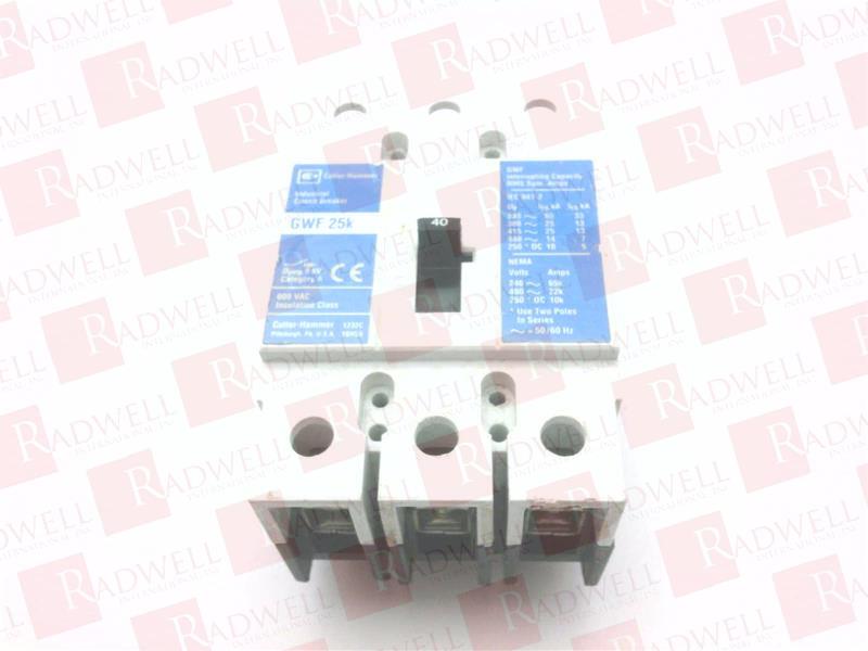 EATON CORPORATION GWF25K