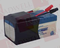 BATTERY, BATTERIES, MEDICAL, 8 VOLT / 6.0AH SEALED LEAD ACID / SLA POWERSONIC BATTERY, BASE