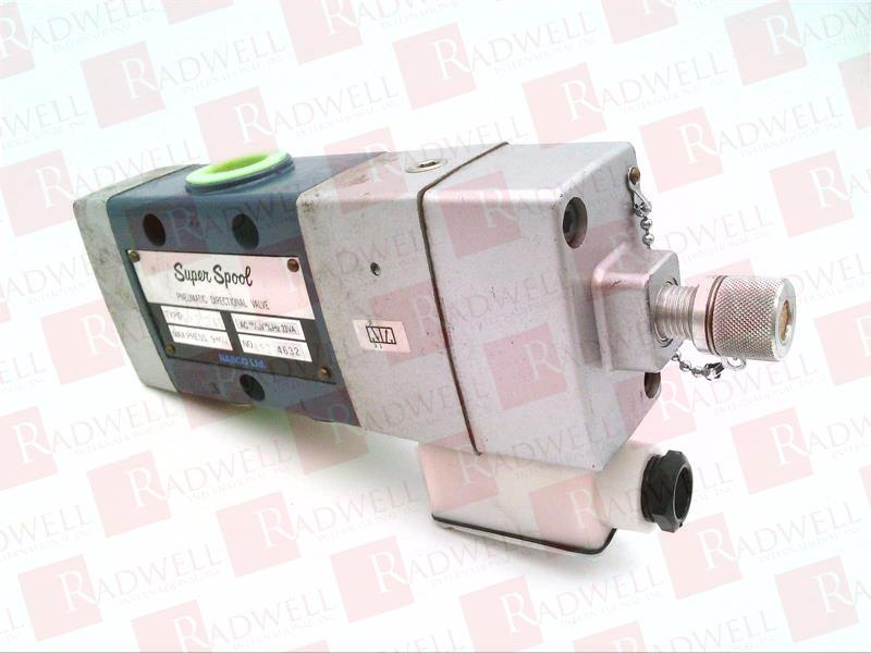 PNEUMATIC DIRECTIONAL VALVE, 9KGF/CM2 MAX PRESSURE, 100/110VAC, 50/60HZ, 23VA