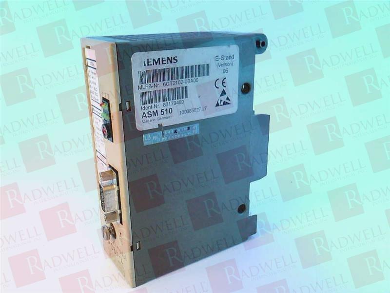 SIEMENS 6GT2-102-0BA00