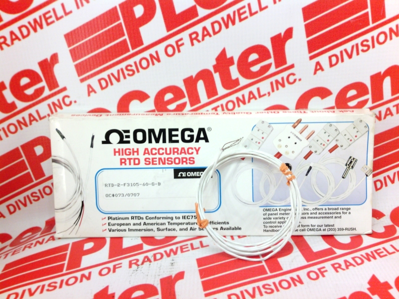 OMEGA ENGINEERING RTD-2-F3105-60-G-B