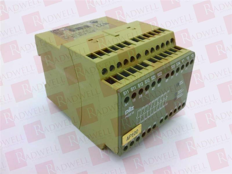 PILZ PNOZ 10 110VAC 6S 4O