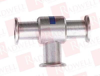  , PNEUMATIC FITTING, VACUUM, TEE, ALUMINUM, DN16 ISO-KF