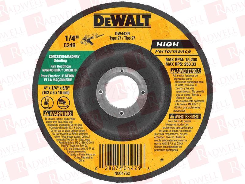 STANLEY BLACK & DECKER DW4429
