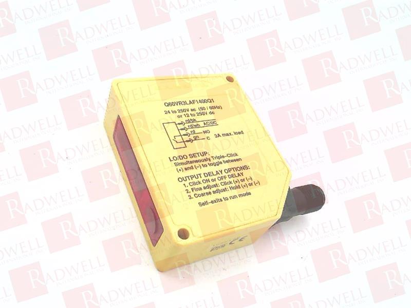 BANNER ENGINEERING Q60VR3LAF1400Q1