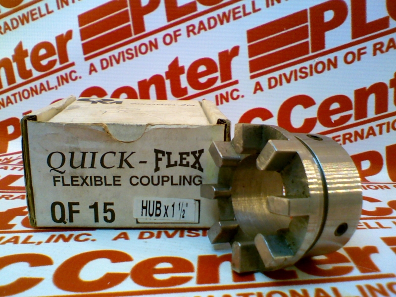 QUICK FLEX COUPLING 1-1/2IN KEYED BORE