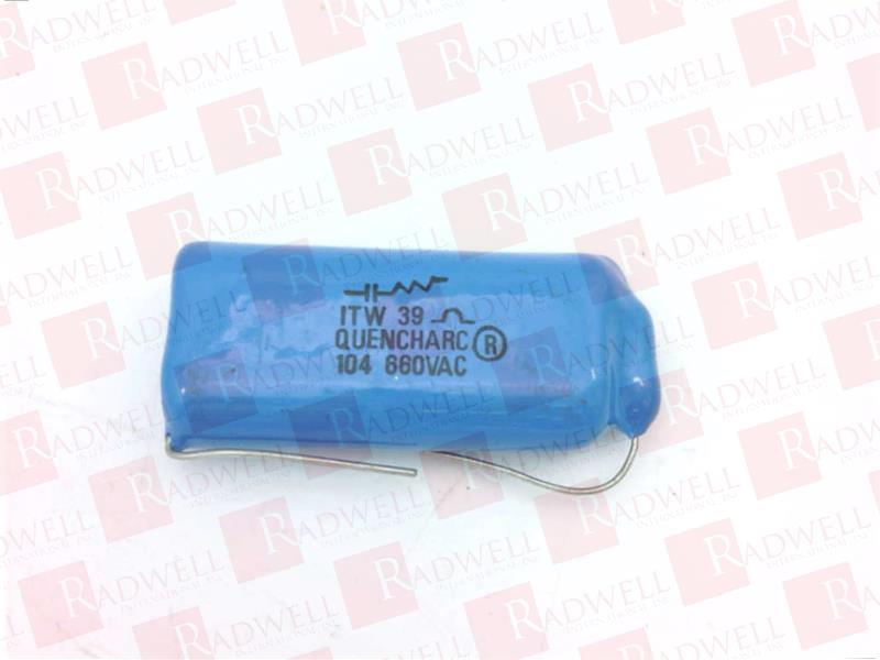 CAPACITOR 39OHM 0.1UF 660VAC