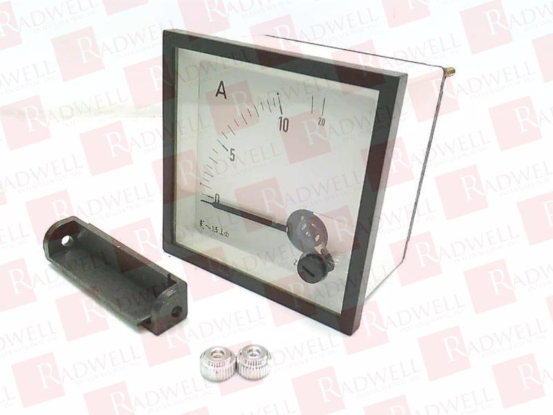 AMMETER 0-10/20AMP 72X72MM