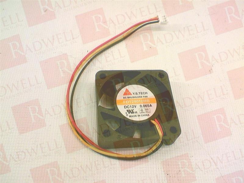  , COOLING FAN, 12 V, 0.065 A, 2 WIRES, 40MM X10MM