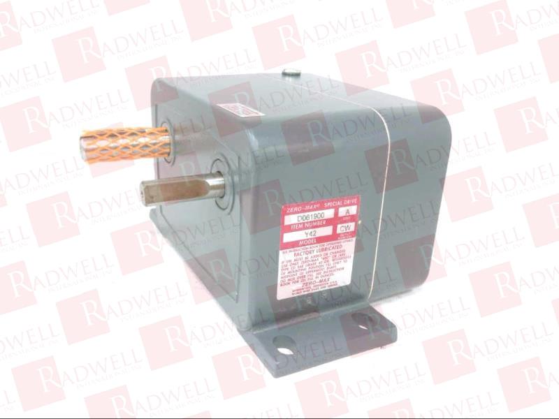 ZERO MAX INC, D061900, ADJUSTABLE SPEED DRIVE, W/O CONTROL LEVER