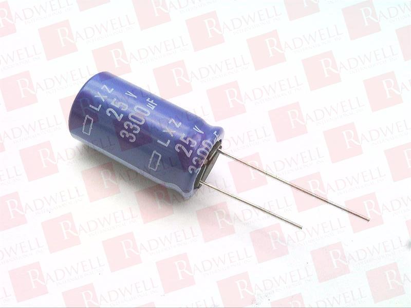 CAPACITOR ALUM ELEC, RADIAL 3300UF, 25V, 16X30