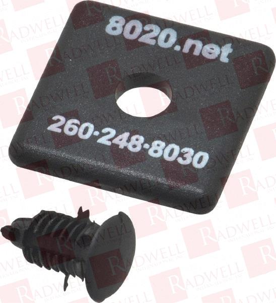 1 INCH WIDE, 1 INCH HIGH, OPEN SHELVING POLYMER SHELF MOLDED ABS, USE WITH SERIES 10 - 1010 EXTRUSION
