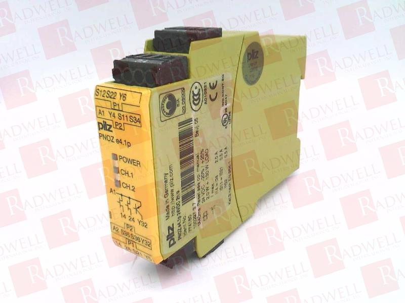 PILZ PNOZ E4.1P 24VDC 2N/O