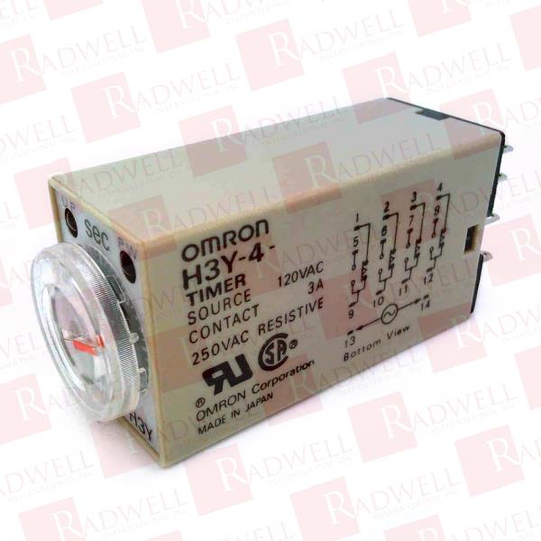 OMRON H3Y-4 AC120 60S