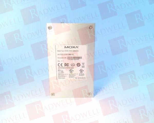 THE MOXA GROUP EDS-208A-MM-SC