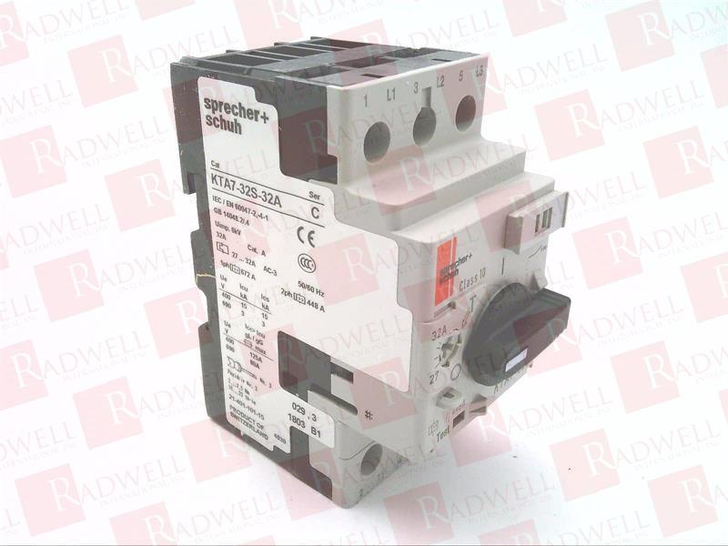 SPRECHER & SCHUH KTA7-32S-32A