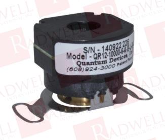 OPTIAL ROTARY ENCODER, QR12, 5VDC, 2500 RESOLUTION, LINE DRIVER, HOLE IN COVER, 0.375" BORE, 1.812" BC FLEX, GATED TO AB 90