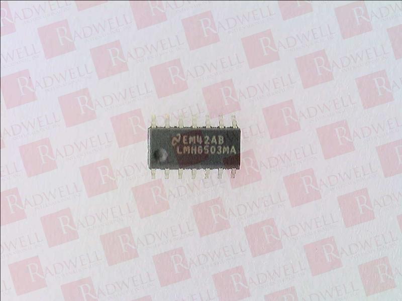 AMP, WIDEBAND, VARIABLE GAIN, 6503; NO. OF AMPLIFIERS:1; BANDWIDTH:135MHZ; GAIN ACCURACY:4.4DB; NO. OF CHANNELS:1; SUPPLY VOLTAGE RANGE:5V TO 12V; AMP