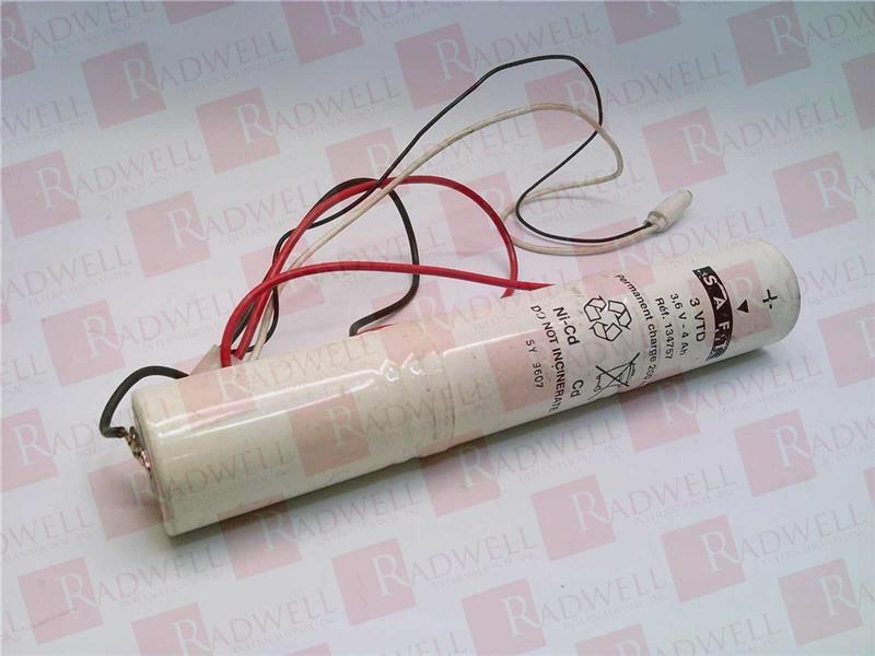 BATTERY 3.6V 4AH 200MA BATON 3VTD