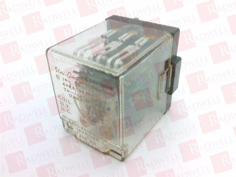 RELAY, 1/4HP, 120VAC, COIL 24VDC,