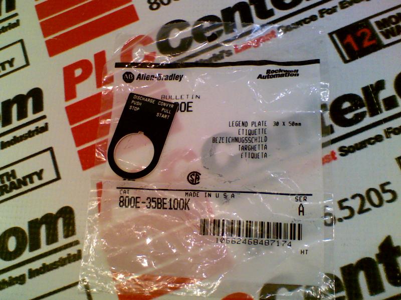 ALLEN BRADLEY 800E-35BE100K