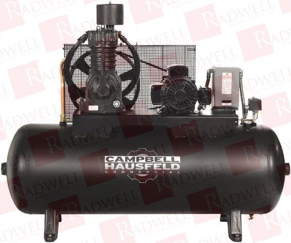 7.5 HP 80 GAL STATIONARY ELECTRIC HORIZONTAL AIR COMPRESSOR SINGLE PHASE, 230V, 175 MAX PSI, 24.3 CFM