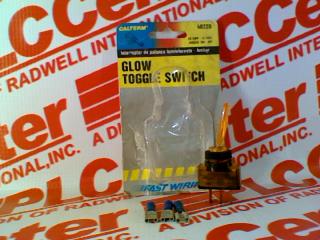 TOGGLE SWITCH ON/OFF 20AMP 12VDC AMBER GLOW