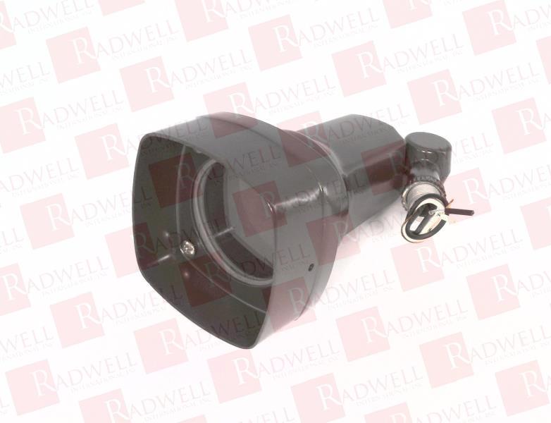 FLOOD LIGHT, 75 WATT, 120 VAC, 1/2 INCH NPS THREADED ARM, WEATHERPROOF, DIE CAST ALUMINUM HOUSING, BRONZE, (NO LAMP)