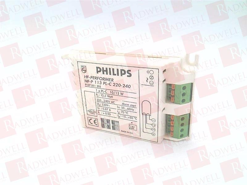 PHILIPS HF-P 113 PL-C 220-240