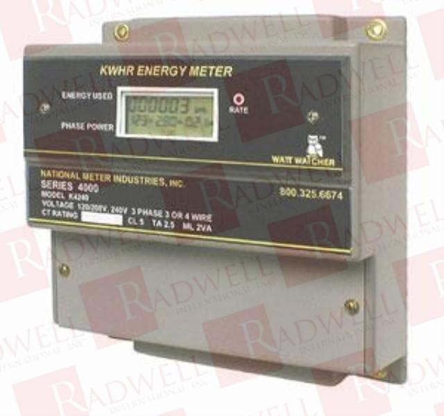 ENERGY METER KWHR 400AMP 3PH 277/480V
