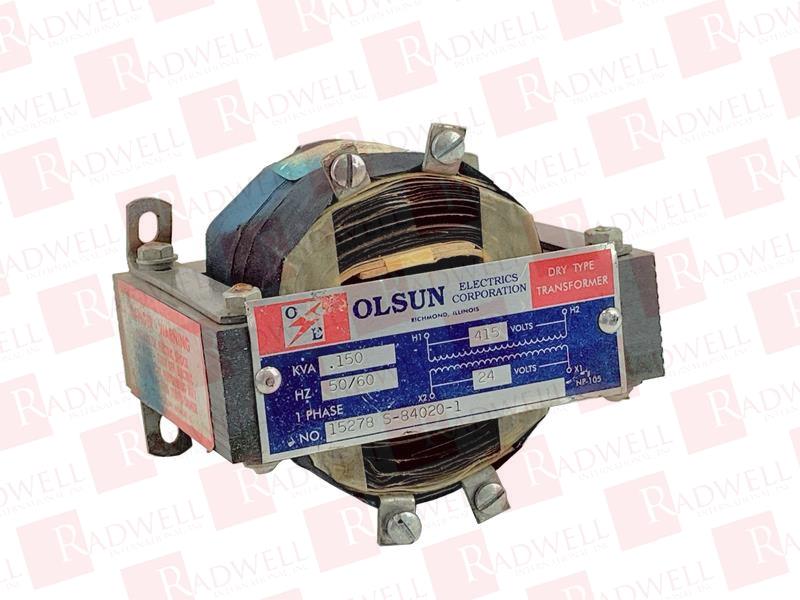  , DRY TRANSFORMER, 1PH, 415V, .150KVA, 50/60HZ