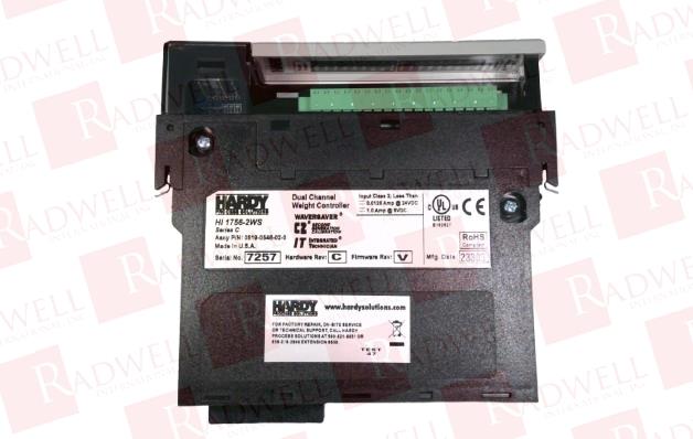 HARDY PROCESS SOLUTIONS 1756-2WS