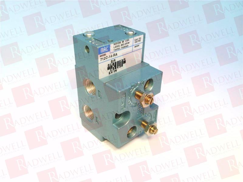 MAC VALVES INC 712C-14-RA