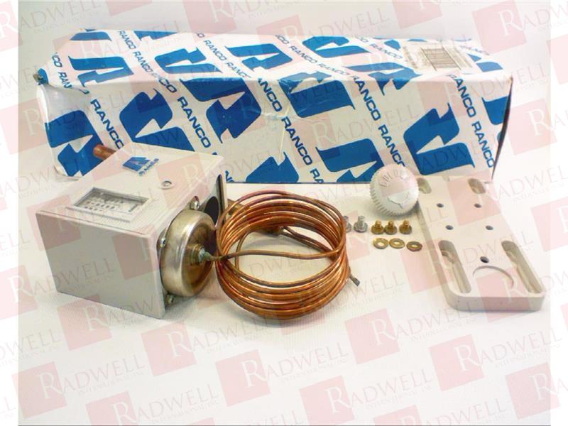 TEMPERATURE CONTROLLER, REMOTE BULB, SPDT, -35 TO 95`F, 4 TO 50`F DIFFERENTIAL, 8" CAPILLARY CROSS AMBIENT, 17 AMPS, 240 V